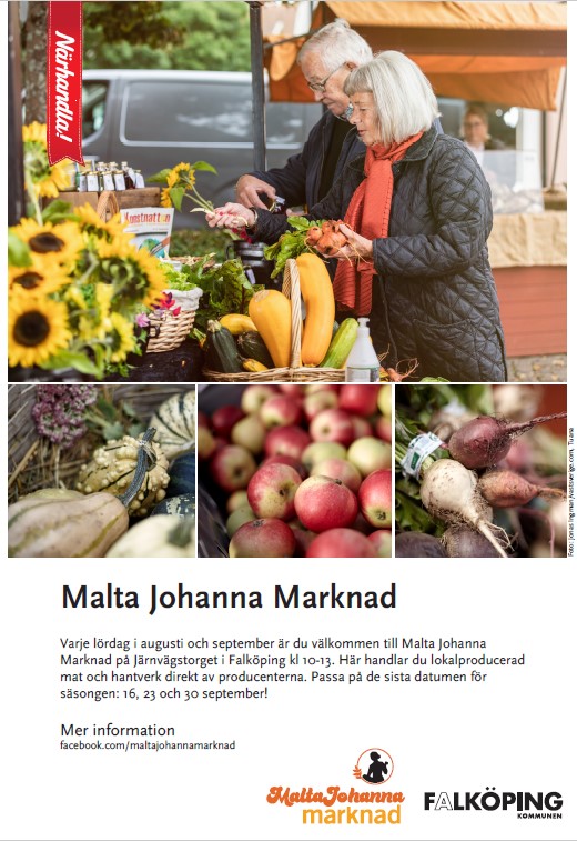 Affisch Malta Johanna Marknad